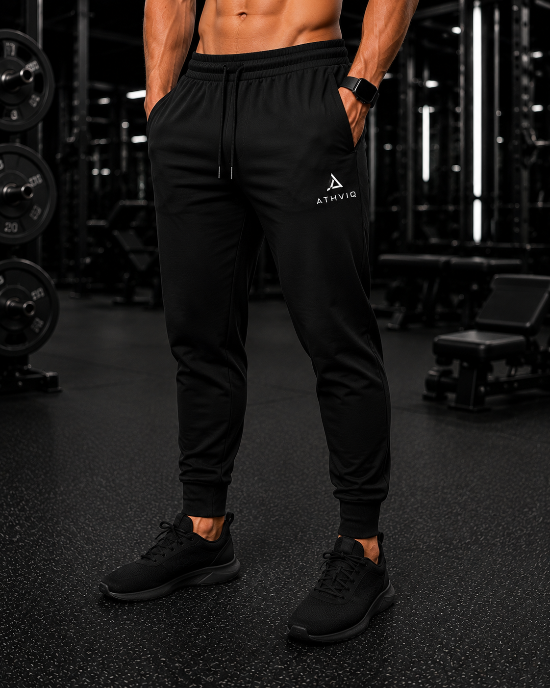 ATHVIQ Pro Joggers – Black